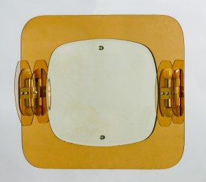 Italské zrcadlo se světelnými aplikami